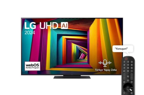 LG 55UT91006LA 55 inç LG UHD AI UT91 4K Smart TV AI Sihirli Kumanda