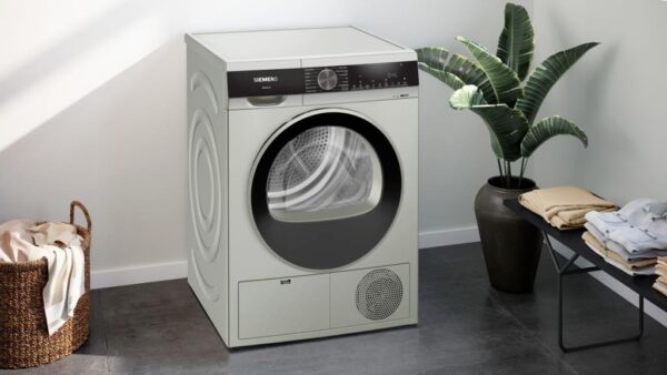 Siemens WQ41G20TTR iQ300 Isı Pompalı Kurutma Makinesi 9 kg Gümüş - Görsel 5