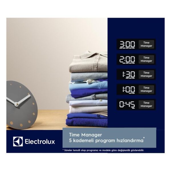 Electrolux EW6FN421BT Çamaşır Makinesi 10 Kg 1200 Devir - Görsel 3