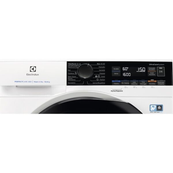 Electrolux EW8WP2168LW PerfectCare 800 Kurutmalı Çamaşır Makinesi 10/6 kg - Görsel 3