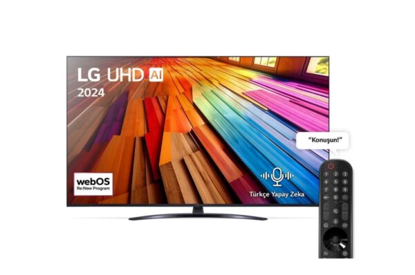 LG 55UT81006LA 55 inç LG UHD AI UT81 4K Smart TV AI Sihirli Kumanda - Görsel 6