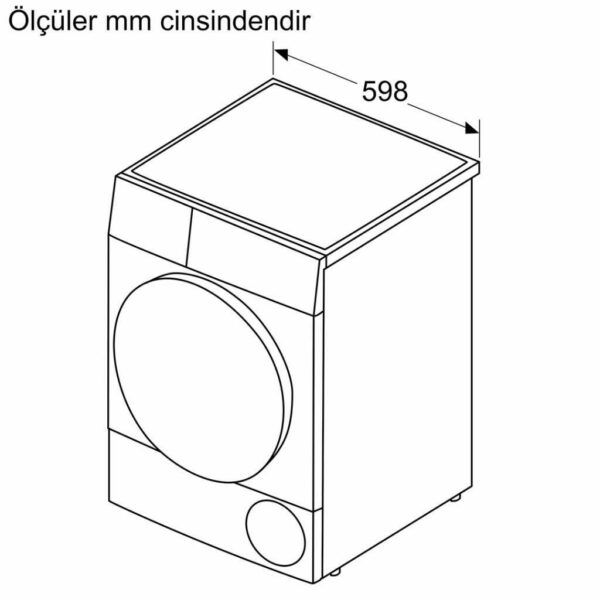 Siemens WT00H200TR iQ300 Isı Pompalı Kurutma Makinesi 8 kg - Görsel 6